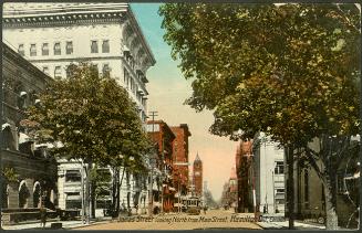 James Street looking North from Main Street, Hamilton, Ontario, Canada