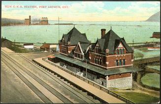 New C.N.R. Station, Port Arthur, Ont.