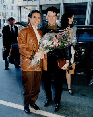 Brian Orser with Katarina Witt