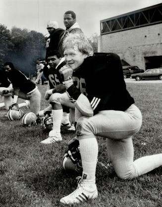 Angry Tiger-Cat, Middle linebacker John Priestner thinks he should have been a CFL all-star last year but was robbed by writers, who do the voting. He thought he had his best season ever