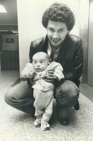 Here's Herbie, Back with dad at last as he leaves hospital