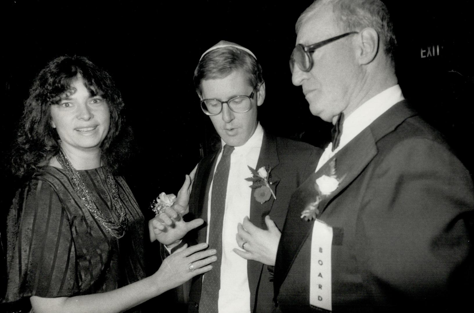 Above, Arlene Perly Rae and husband Bob Rae, provincial NDP leader, were among the guests at the Reena Foundation gala