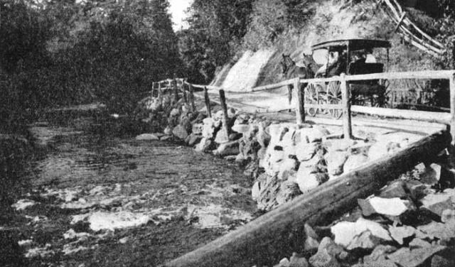 Horse and carriage, Caledon Mountain Trout Club