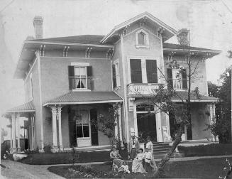 Wadsworth family, house, St. Phillip's Road., north side, west of Humber River Toronto, Ontario