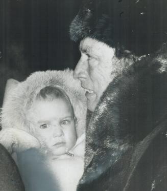 Prime Minister Trudeau with son, Sasha