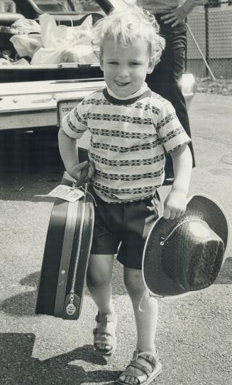 Sasha Trudeau, visiting his aunt Roslyn at Winchester, Mass