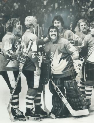 Luck or skill? Team Canada goalie Rogie Vachon figures he's still in the nets because of the luck of the draw, but obviously his teammates figure ther(...)