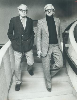 Stepping out of City Hall after four stormy years are reform Alderman Bill Kilbourn, left, and Colin Vaughan