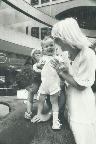 18-month-old was daughter. A caption in Saturday's Star under a picture showing Carol Burness, of Stouffville, and her 18-month-old daughter, Ashlee, described the child as her son