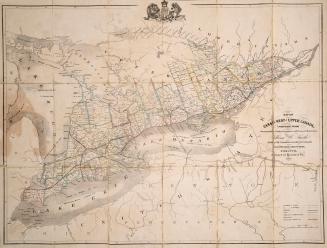 Map of Canada West or Upper Canada compiled from Government plans, original documents, personal observation