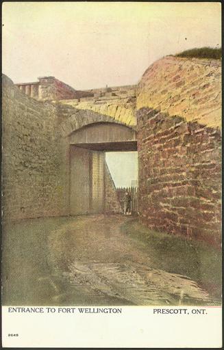 Entrance to Fort Wellington, Prescott, Ontario