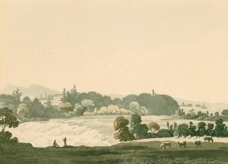 View on the River Etchemin, near Quebec (Québec)