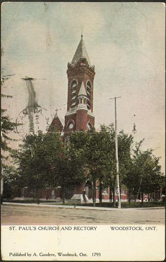 St. Paul's Church and Rectory, Woodstock, Ontario