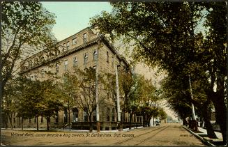 Welland Hotel, Corner Ontario & King Streets, St