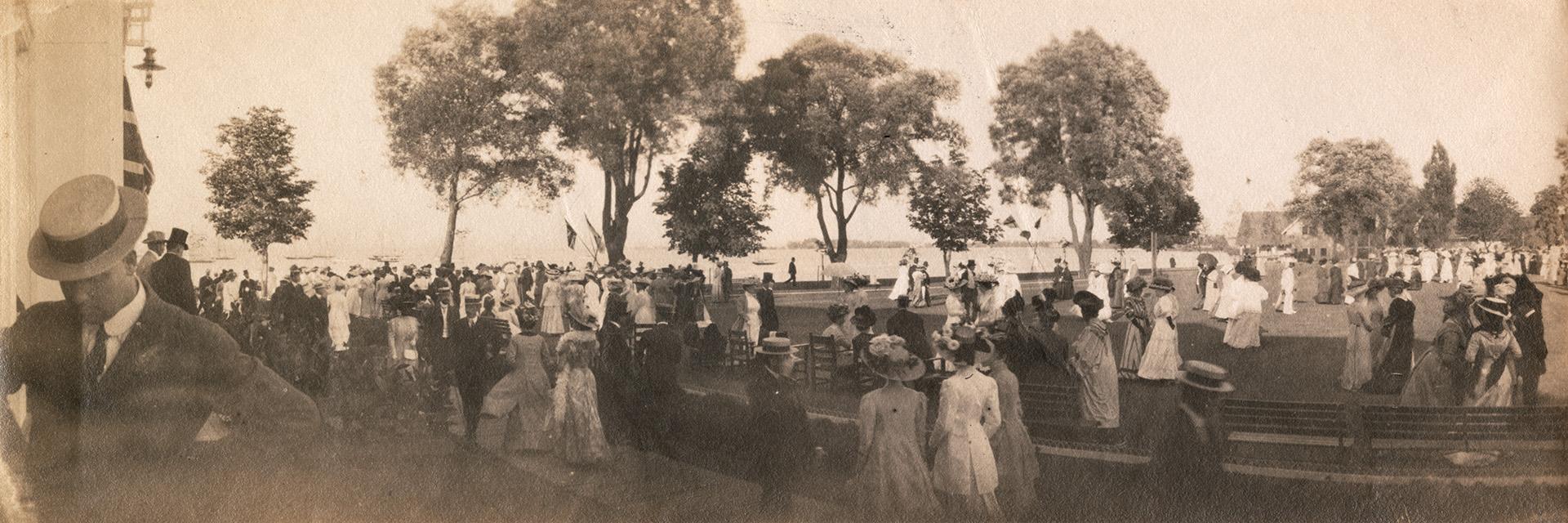 Royal Canadian Yacht Club, club-house, Centre Island