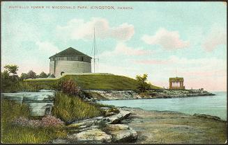 Martello Tower in Macdonald Park, Kingston, Canada