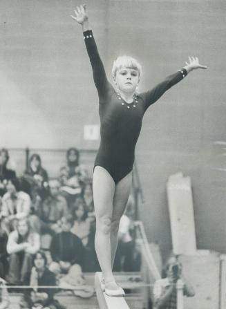 12-year-old Elfi Shlegel. Canada's representative at MilkMeet '76