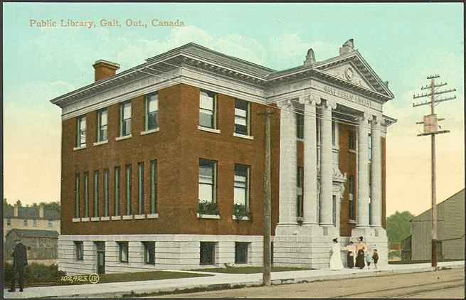 Public Library, Galt, Ontario, Canada