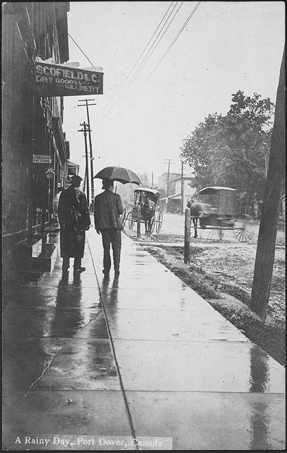 A Rainy Day, Port Dover, Canada