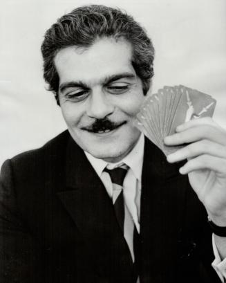 Omar Sharif. Movie star-bridge player