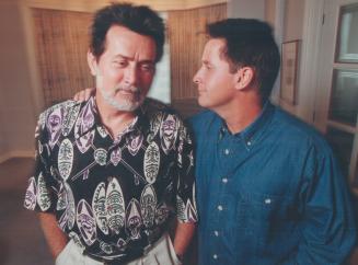 Martin Sheen with son Emilio Esteves