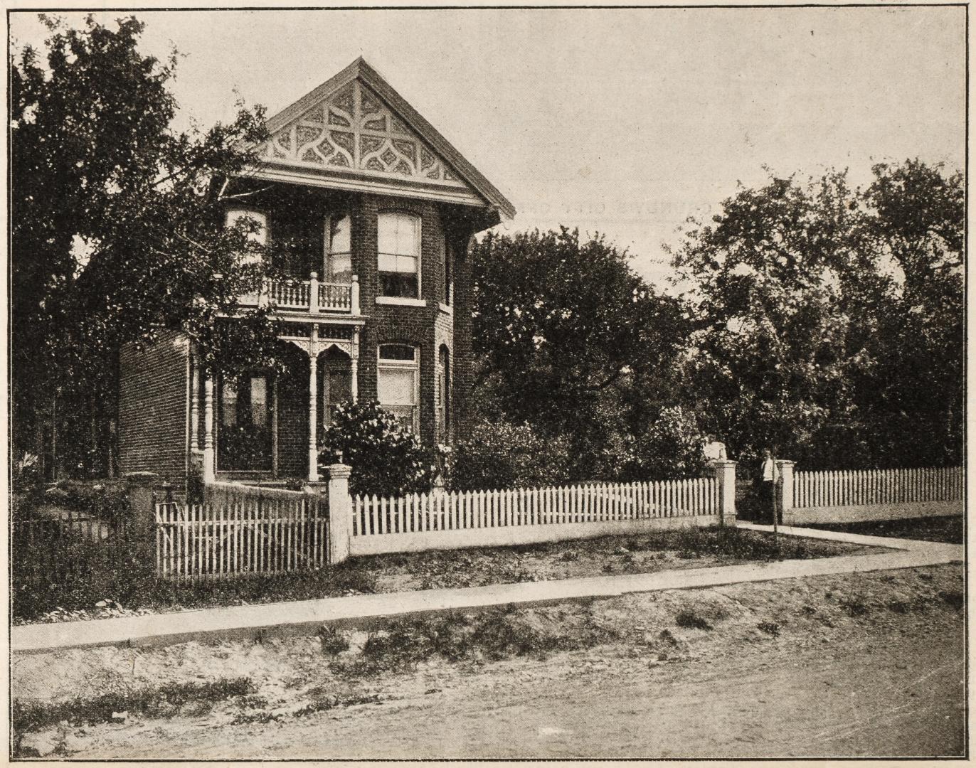 James Logie house and gardens, Erskine Avenue, south side, east of Yonge Street, Toronto, Ontar…