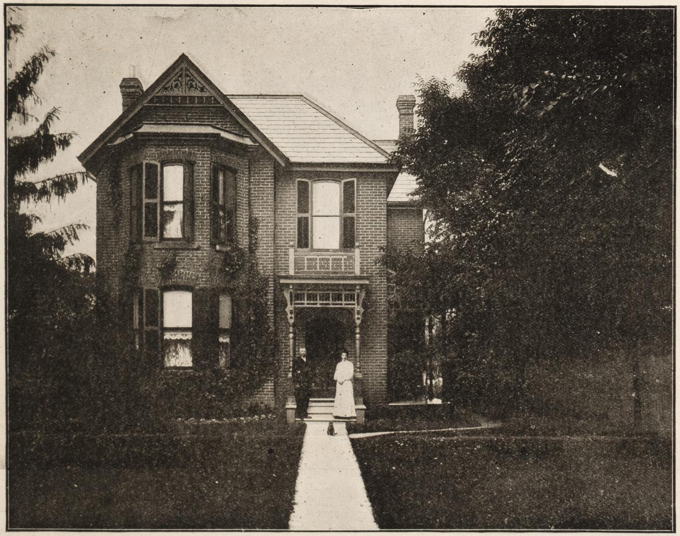 Joseph Stanley Davis House, Yonge Street, east side, Davisville, Toronto, Ontario. Image shows …