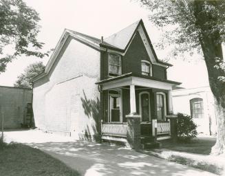 Gwynne Avenue, west side, between Milky Way and Melbourne Avenue, Toronto, Ontario