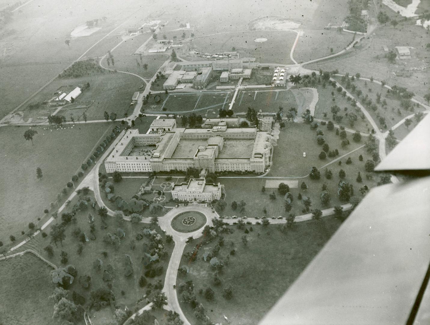 Aerial view of Guelph Reformatory