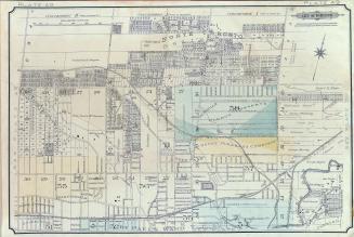 [Plate 49. Key map for 1893 atlas] Atlas of the city of Toronto and vicinity from special survey founded on registered plans and showing all building and lot numbers.