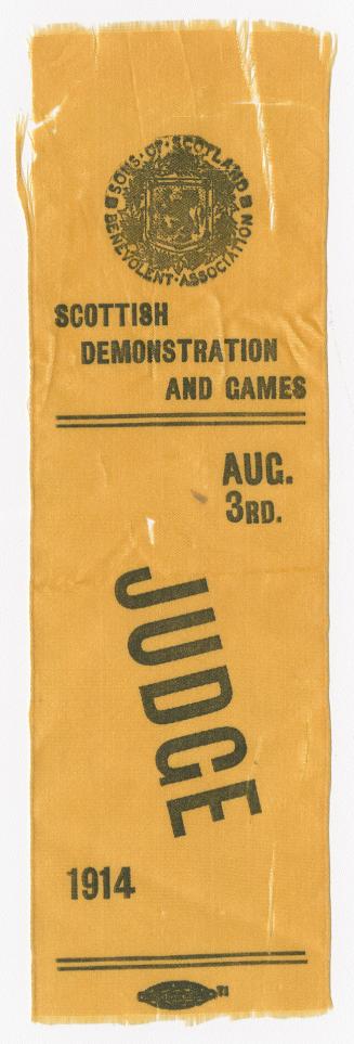 Scottish demonstration and games