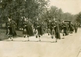 Toronto Police Pipe Band at Prospect Cemetery