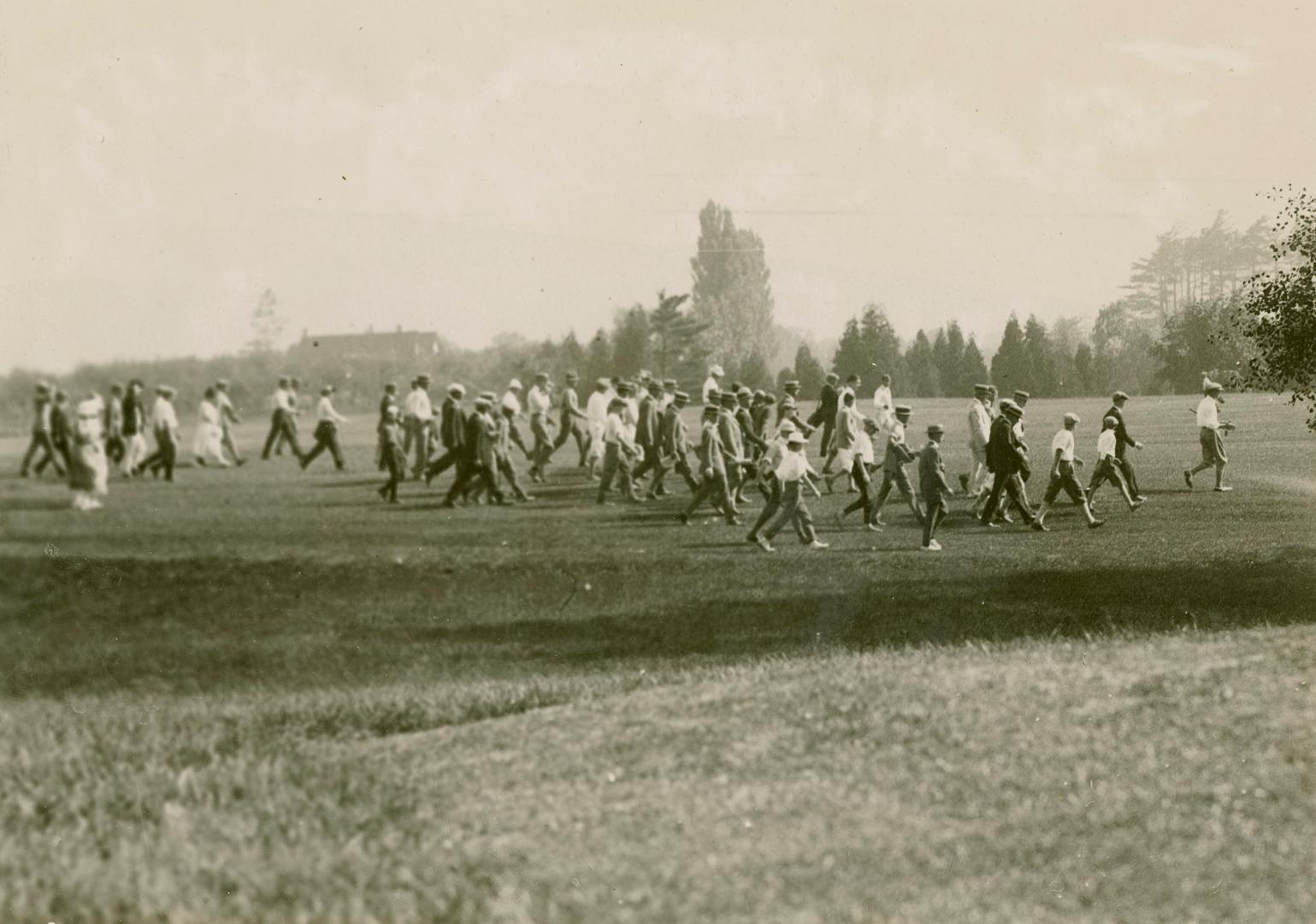 Golf course, probably in Toronto