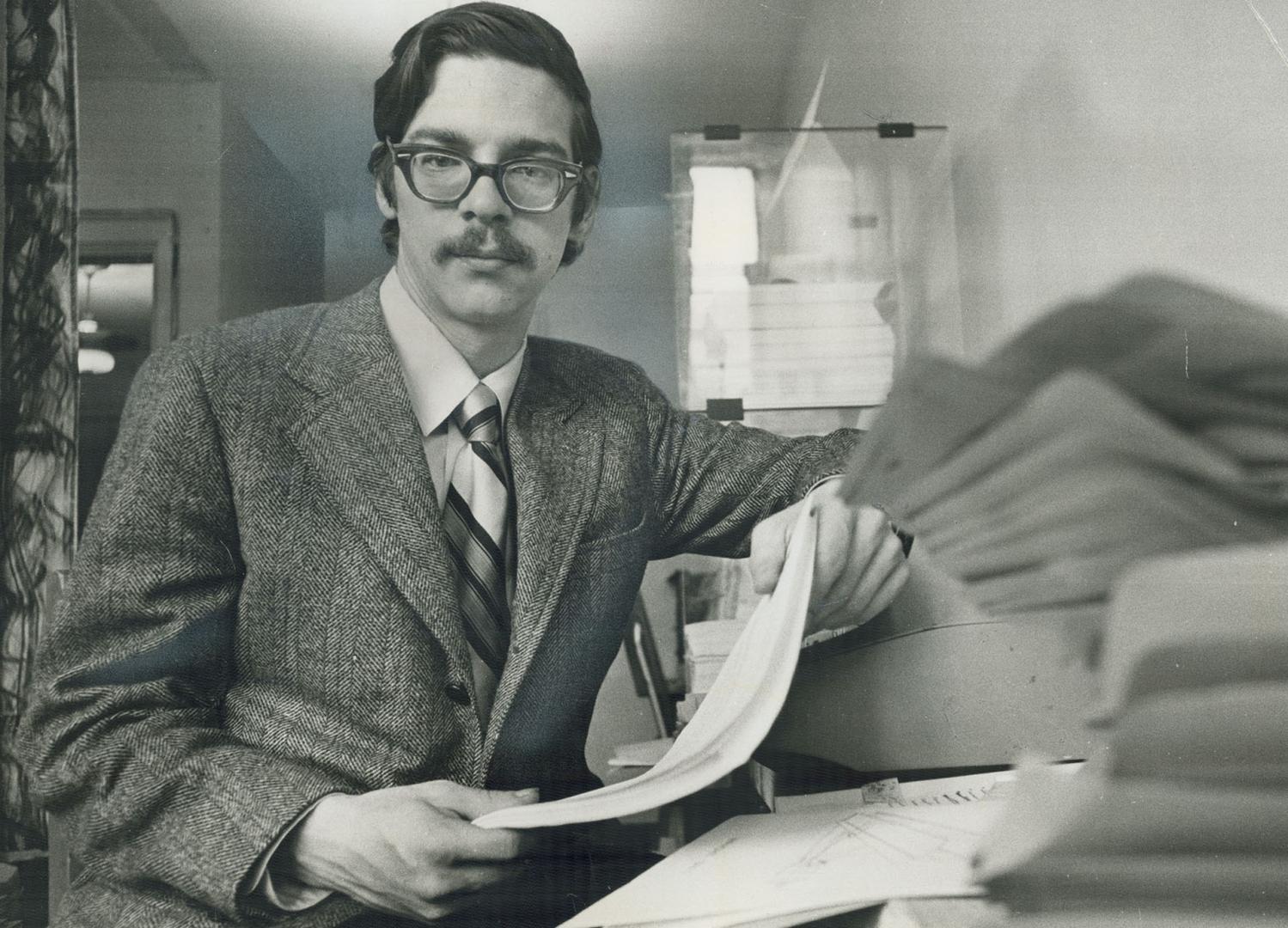 Hopeful publisher Dick Bailey, 28, has an idea he feels could enable inventive people to make money by creating new products desired by manufactures. Bailey plans to put out a magazine filled with ads placed by manufacturers giving details of as-yet-uninvented items that they'd like to produce.