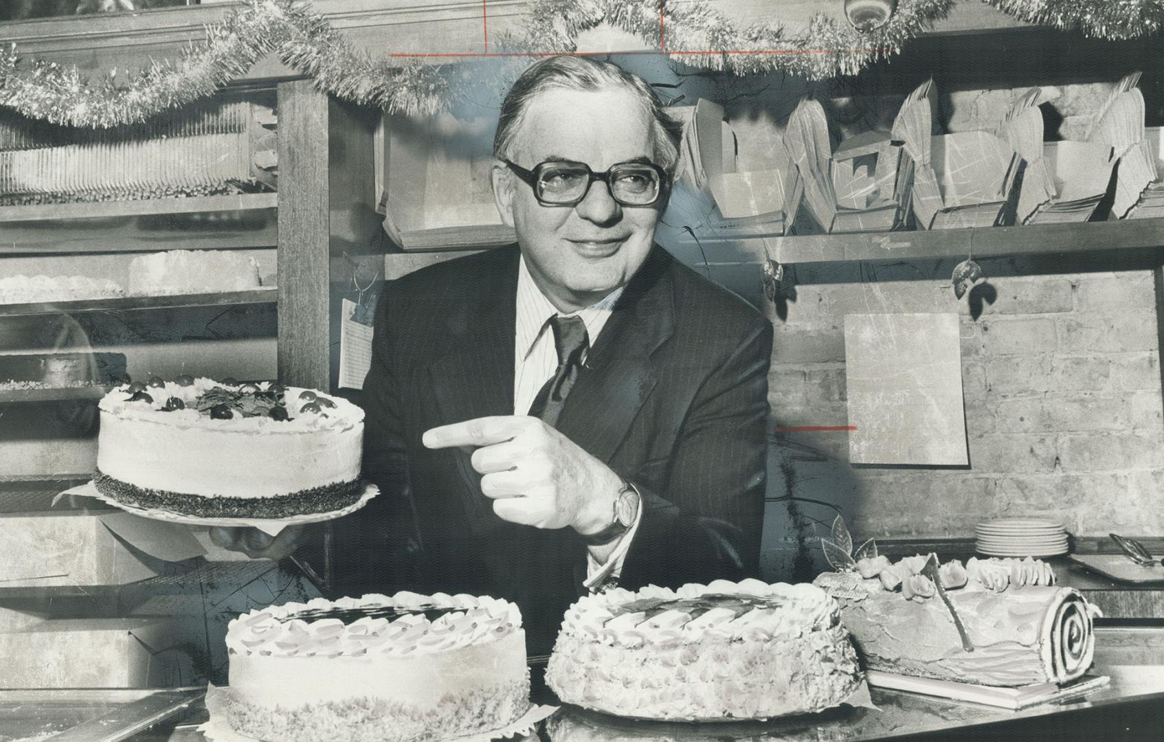 Behind counter of his flagship Diana Sweets stores, company president George Boukydis ponders the future of his $6 million a year enterprise. Stores stopped selling candy some years ago when firm's key candy maker retired after 45 years of service. An adequate replacement was not found and now, says Boukydis, it's getting tough to find pastry cooks. The supermarkets are stealing what few there are left.