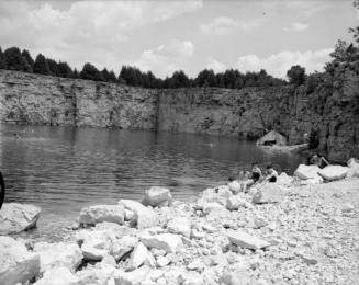 Swimming at conservation area