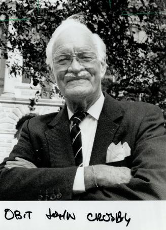 John Crosby kept the buildings at Exhibition Park busy with trade shows and conventions when the Canadian National Exhibition was not operating.