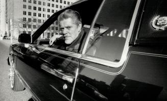 Won in court: Patrick Cudahy sits in his 1980 Cadillac Elorado, looking spiffy now after three years of fighting to get his car in reasonable working order. His battle culminated in a District Court ruling last month that his new car was actually a used one. The court ordered the dealer pay various damages and Cudahy's legal expenses.