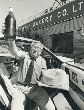 To Canada!, A bottle of ouzo and a freshly baked birthday cake - is there a better way to celebrate Canada's birthday? Unique Bakery owner Bill Dimoulas, above, was alone and penniless when he emigrated from Greece 30 years ago.