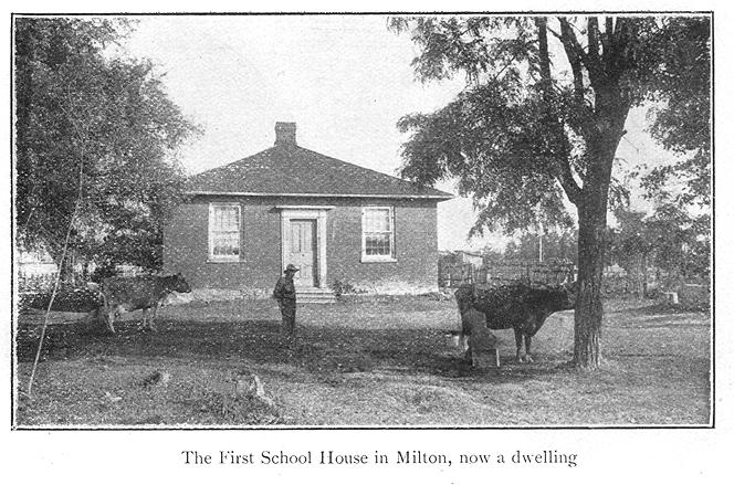 Milton, past and present, 1857-1907