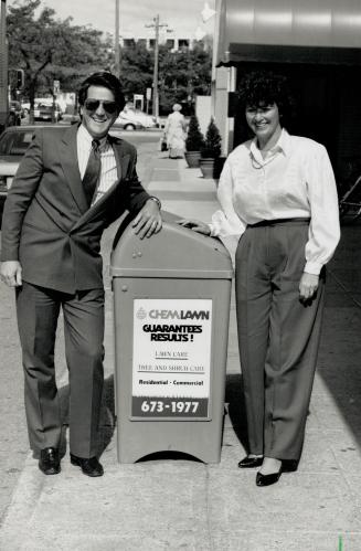 Rucky receptacle: That's what Roger and Kathi Elliot of Unionville have nicknamed the garbage containers they're franchising as environment savers and advertising vehicles.