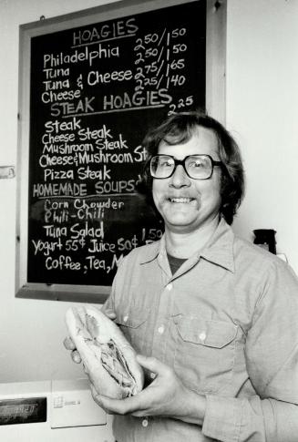 Bill Evans: Proprietor's ready to bite into favorite hometown sandwich.