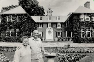 End of a dream: David and Nancy Hadden, owners of Batterwood, the former estate of governor-general Vincent Massey, had planned to build a guesthouse to accommodate fellow members of the Baha'l faith