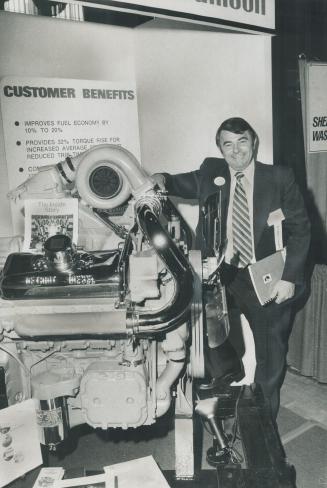 Max Haggarty, 39-year-old truck company president from Belleville, is the president of Ontario Trucking Association