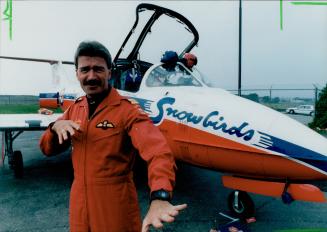 Major Steve Hill snowbirds team leader