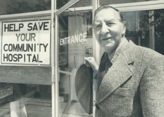 There'll be a celebration Stanley Johnston (above), administrator of Doctors Hospital in Toronto, told his staff after learning of the court decision that may save the hospital