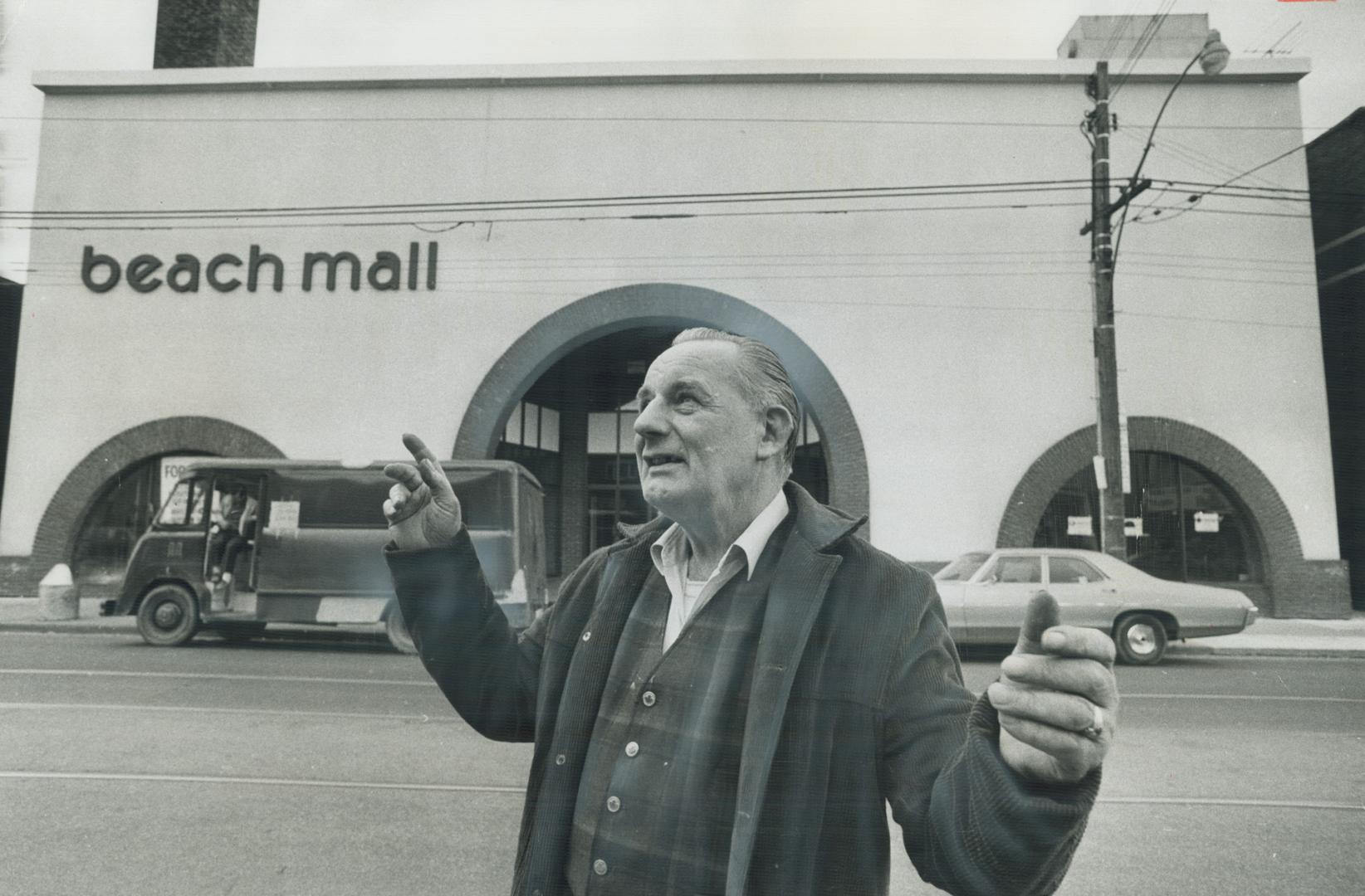 The Staid beaches, until now successful in avoiding modern change, will soon find the doors open to the $300,000 Beach Mall at Kew Beach