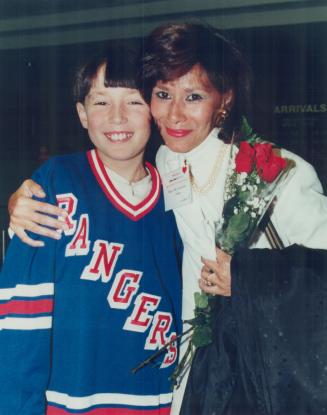 Paul Macri with bone narrow donor Diane Gongaley