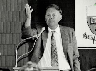 Dr. Donald McLachlan: Centre's director believes breakthrough is possible in understanding Alzheimer's Disease, which can strike the middle-aged or elderly, such as woman shown above.