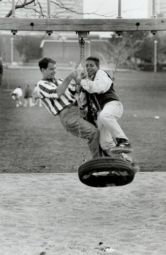 Jerome McNevitts with little brother Chris